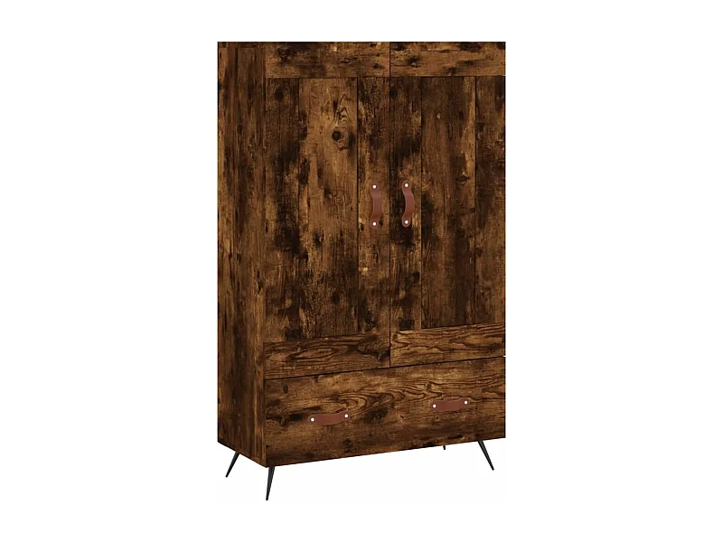 bahut commode armoire bois marron 69.5 x 31 x 115 cm 02_0033389