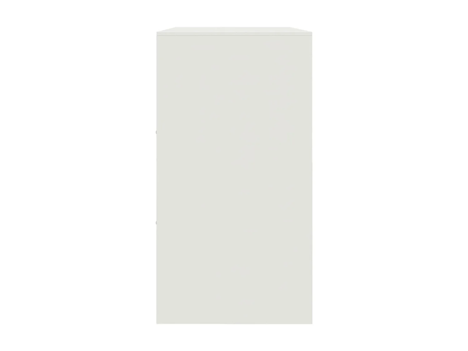 Aparador buffet cómoda armario mueble organizador cocina salón salón 99 x 39 x 73 cm acero blanco 02_0030545