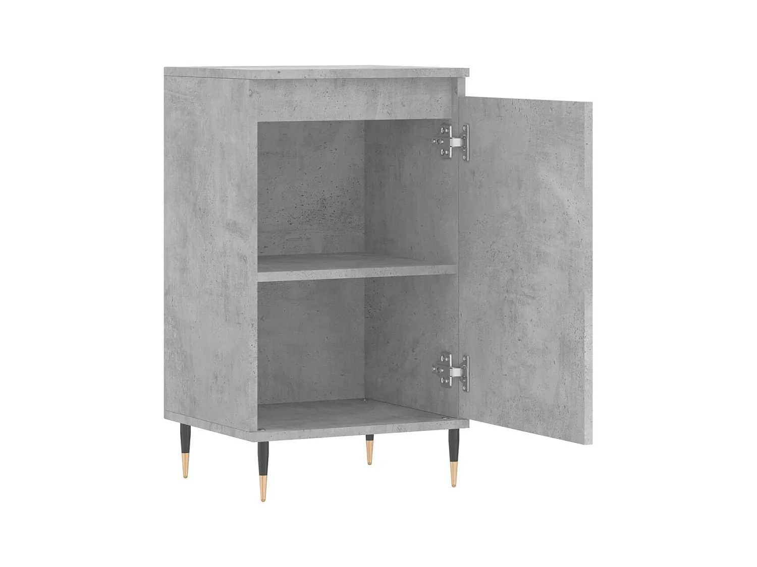 Aparador buffet cómoda armario mueble organizador cocina salón salón juego de 2 40 x 35 x 70 cm madera contrachapada negra 02_0036845