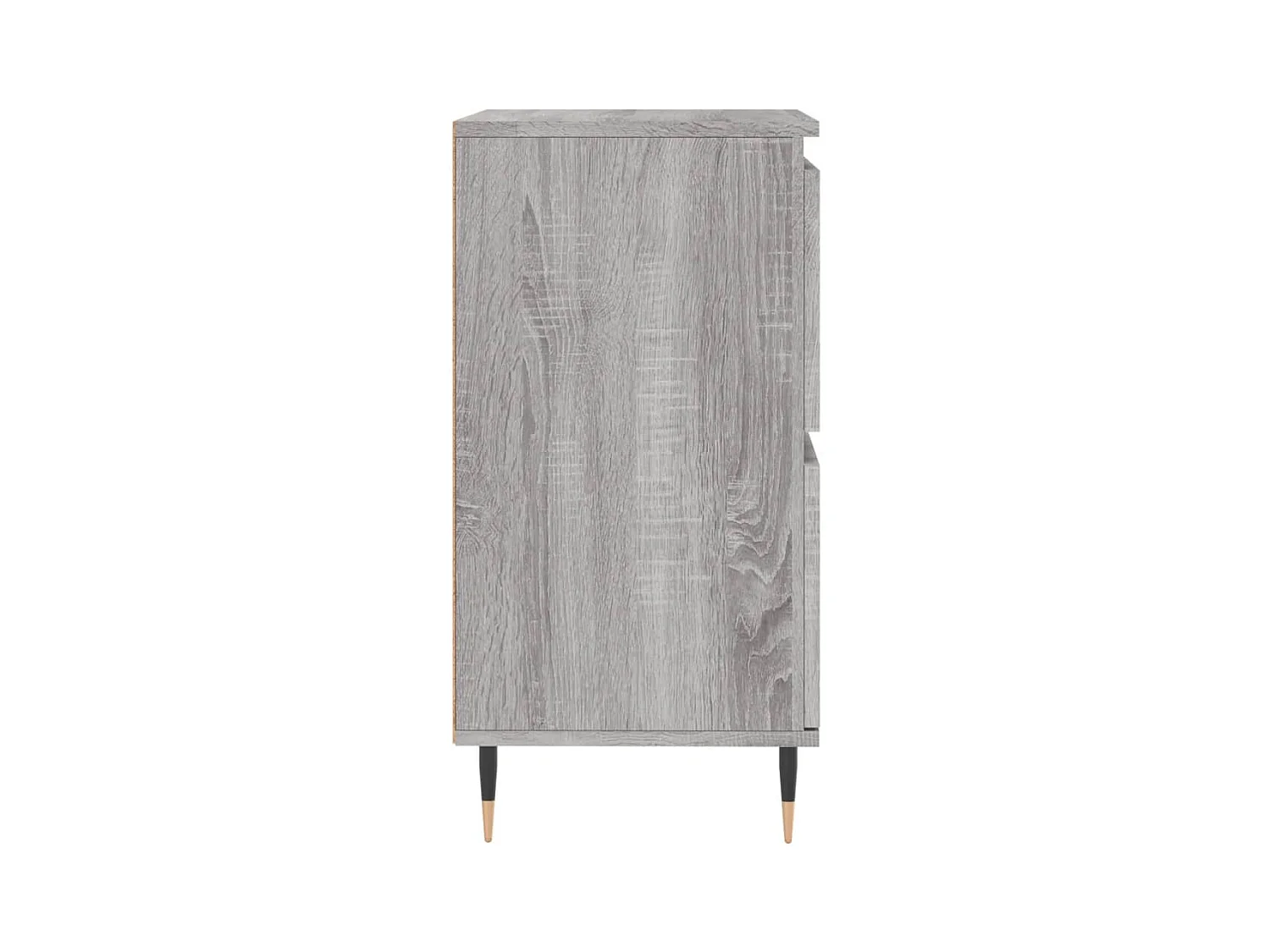 Credenza buffet cassettiera mobile contenitore organizer cucina soggiorno soggiorni 3 pz sonoma MDF grigio 02_0037176