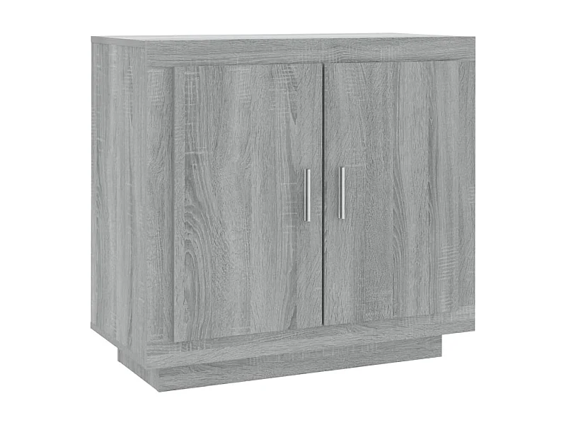 Aparador buffet cómoda armario unidad de almacenamiento organizador cocina salón salonsonoma 80 x 40 x 75 cm madera contrachapada gris 02_0036539