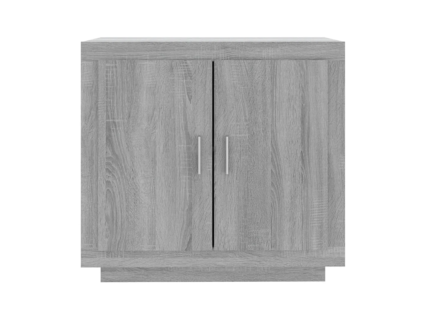 Aparador buffet cómoda armario unidad de almacenamiento organizador cocina salón salonsonoma 80 x 40 x 75 cm madera contrachapada gris 02_0036539