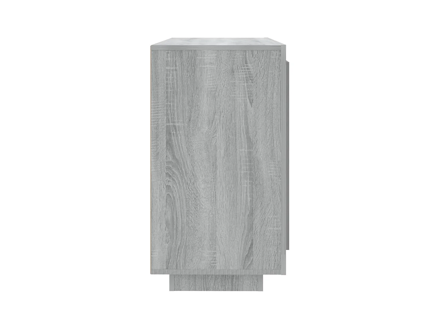 Aparador buffet cómoda armario unidad de almacenamiento organizador cocina salón salonsonoma 80 x 40 x 75 cm madera contrachapada gris 02_0036539