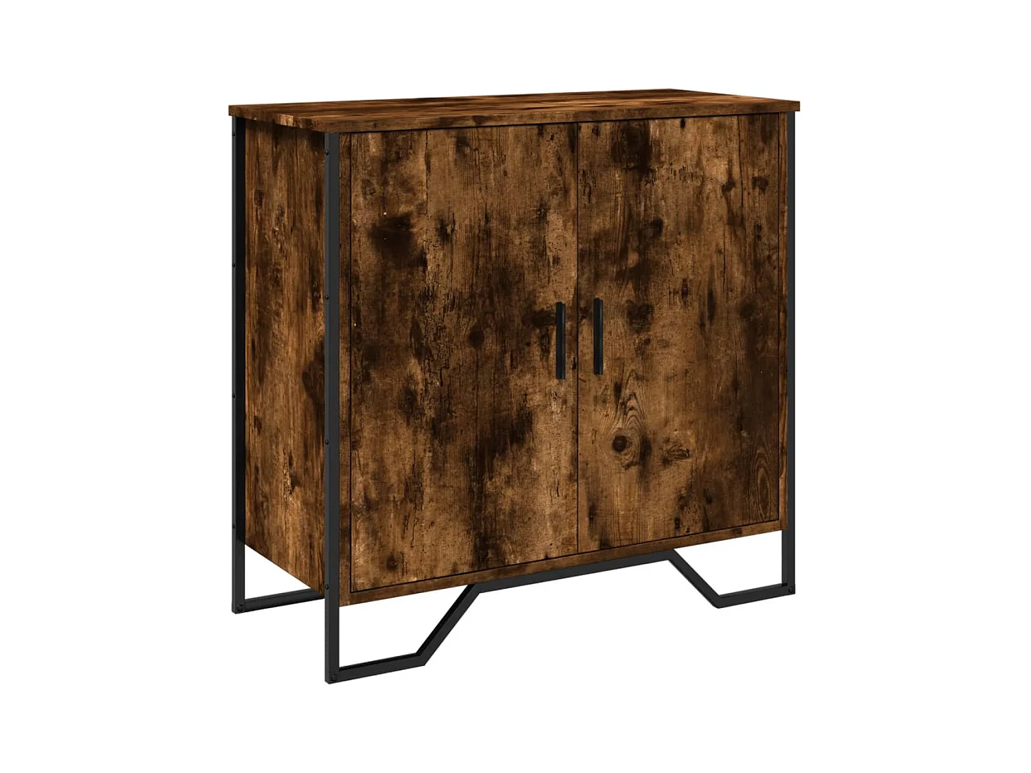 Buffet aparador cômoda armário unidade de armazenamento organizador cozinha sala sala 78 x 35,5 x 74,5 cm madeira trabalhada marrom 02_0031099