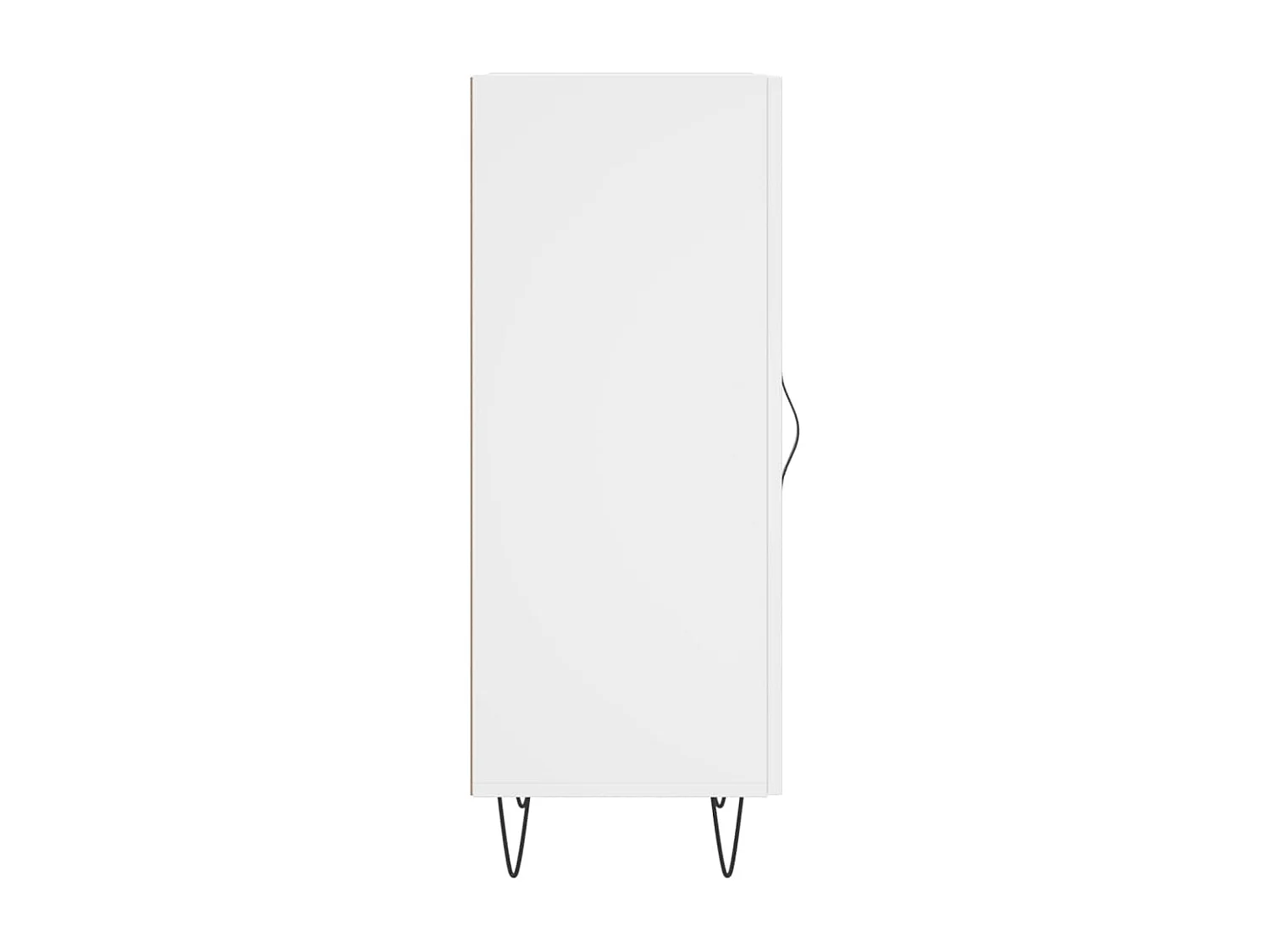 Buffet aparador cômoda armário unidade de armazenamento organizador cozinha sala sala 34,5 x 34 x 90 cm madeira trabalhada branca 02_0030272