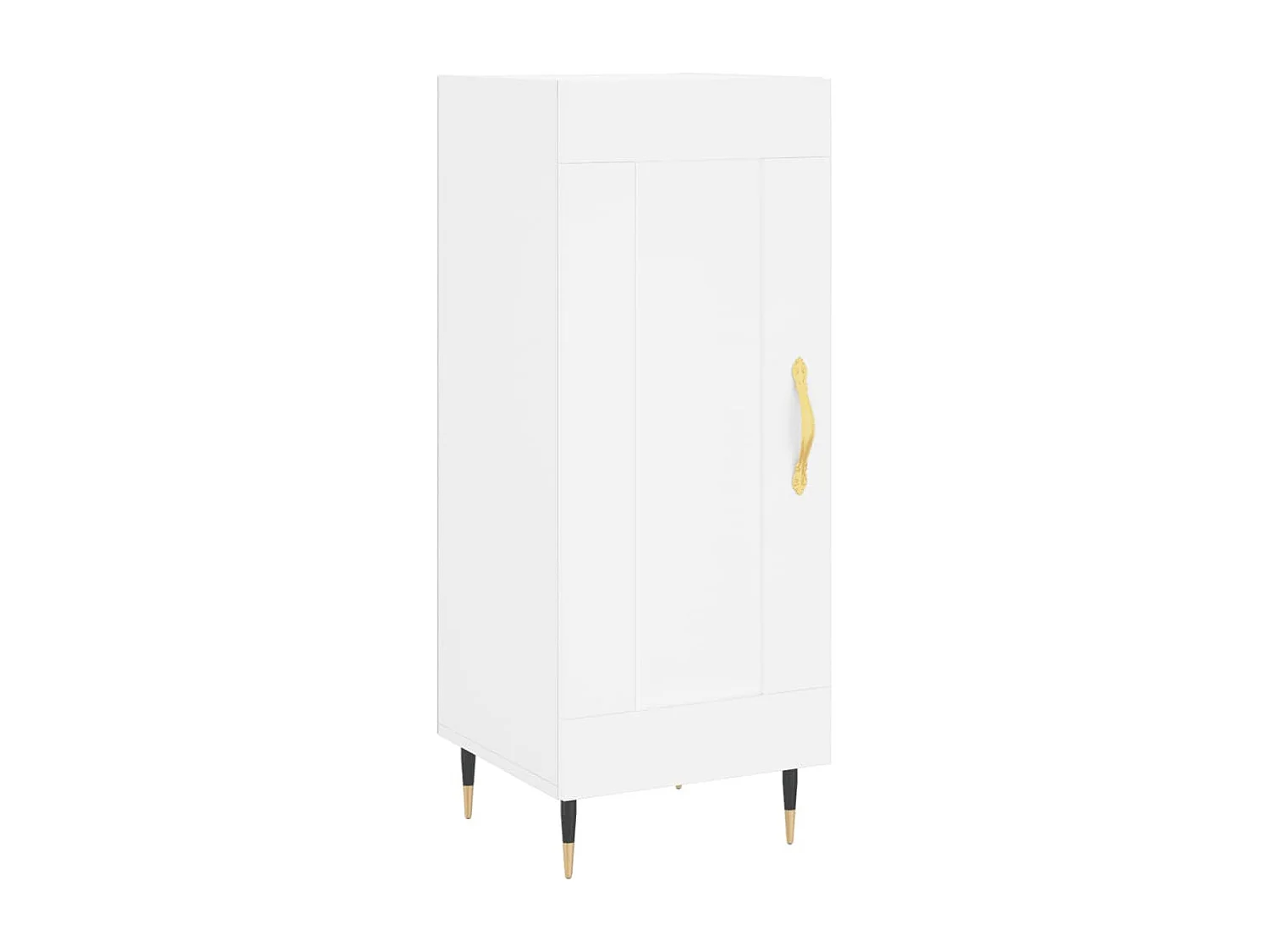 bahut commode armoire bois blanche 34.5 x 34 x 90 cm 02_0030244