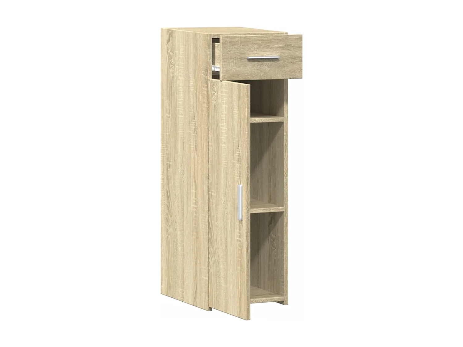 Credenza cassettiera cassettiera mobile contenitore organizer cucina soggiorno soggiorno Sonoma 30 x 42,5 x 93 cm derivati ​​del legno marrone 02_0031504