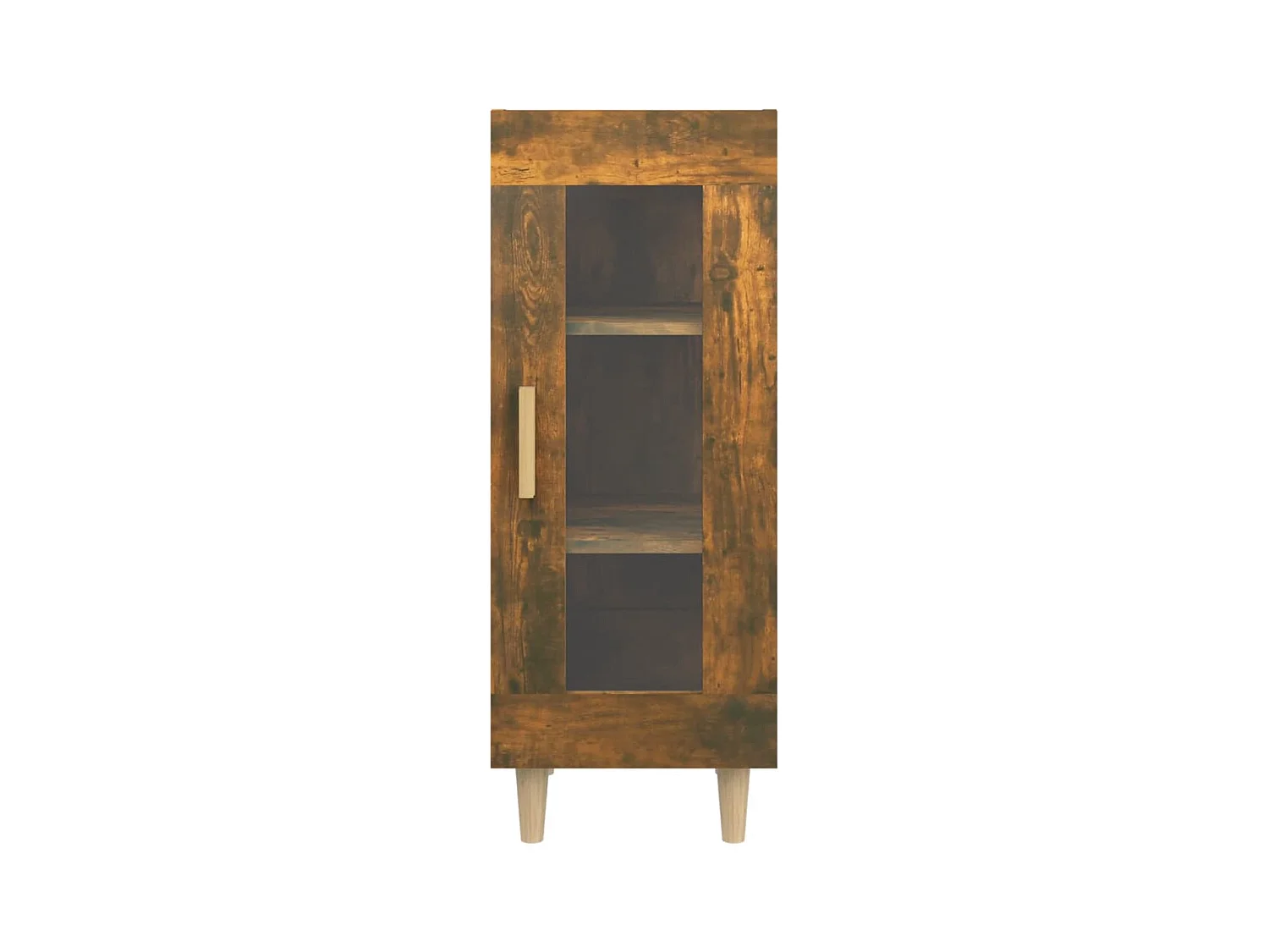 Credenza cassettiera cassettiera mobile contenitore organizer cucina soggiorno soggiorno 34,5 x 34 x 90 cm derivati ​​del legno marrone 02_0030885