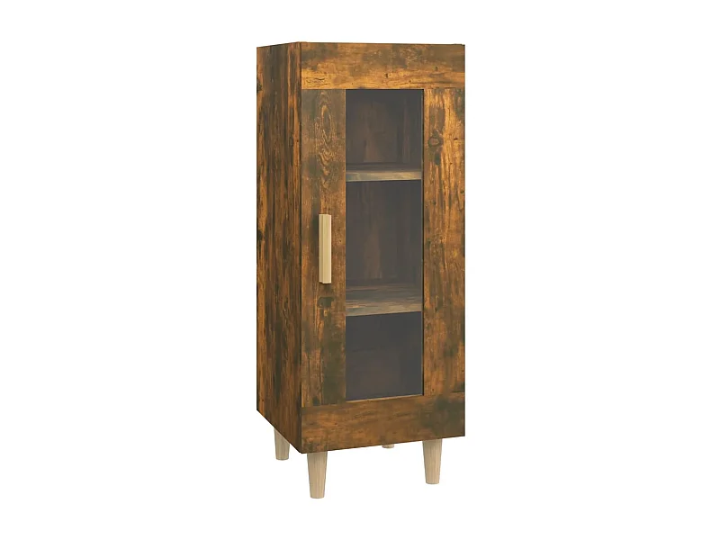 bahut commode armoire bois marron 34.5 x 34 x 90 cm 02_0030885