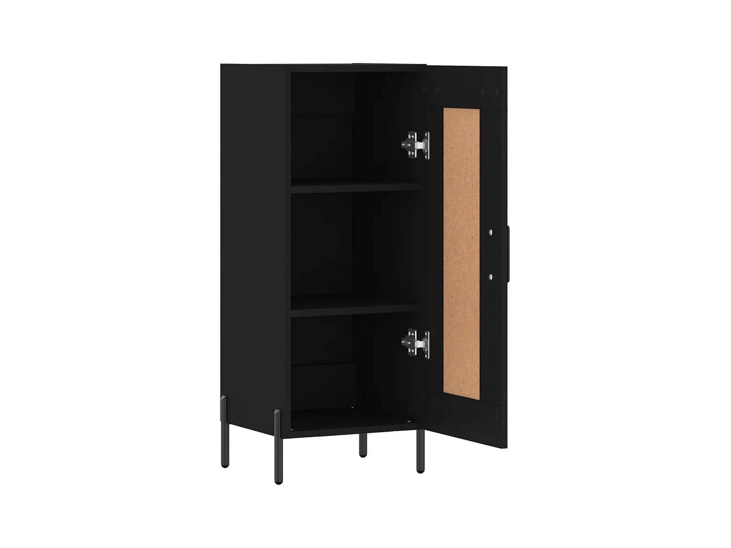 bahut commode armoire bois marron 34.5 x 34 x 90 cm 02_0035901