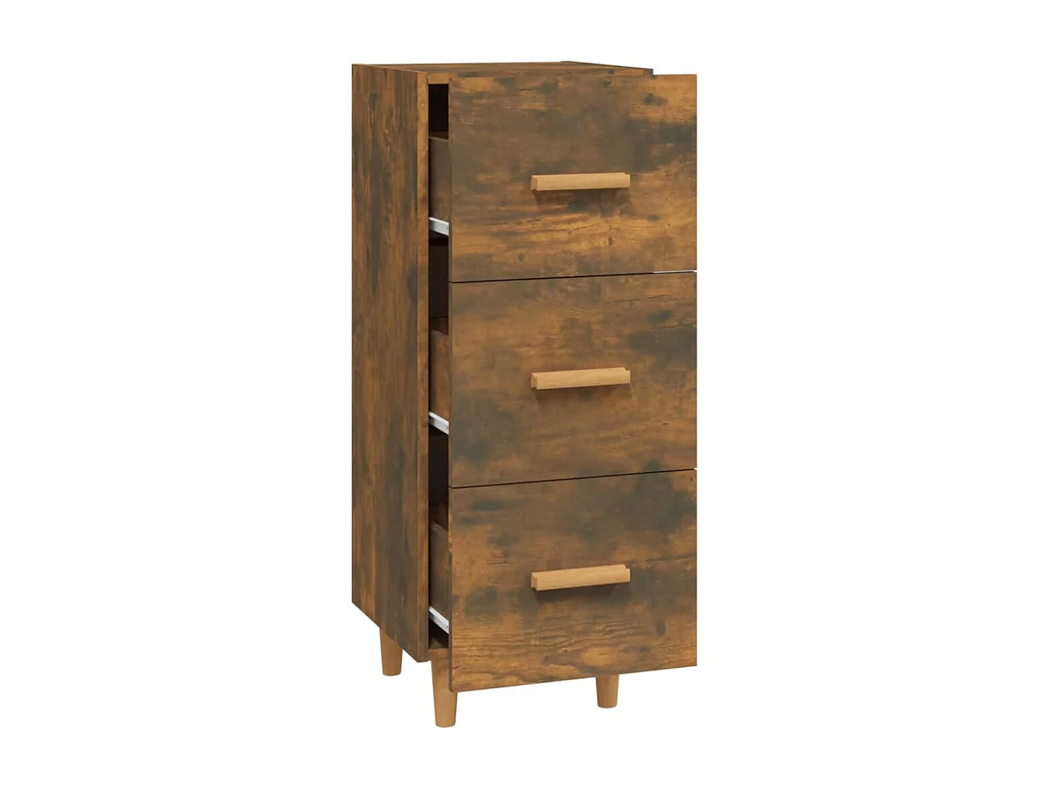 bahut commode armoire bois marron 34.5 x 34 x 90 cm 02_0030903
