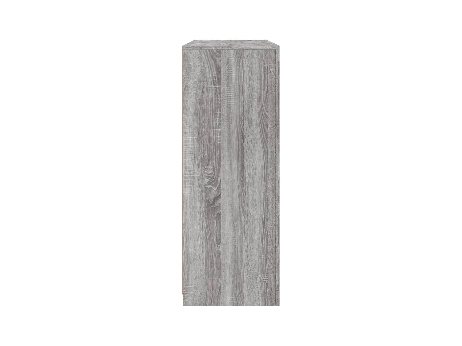 Credenza Credenza Cassettiera Armadietto Portaoggetti Cucina Soggiorno Soggiorno con luci a LED 3 Pezzi Sonoma Engineered Wood Grigio 02_0037231