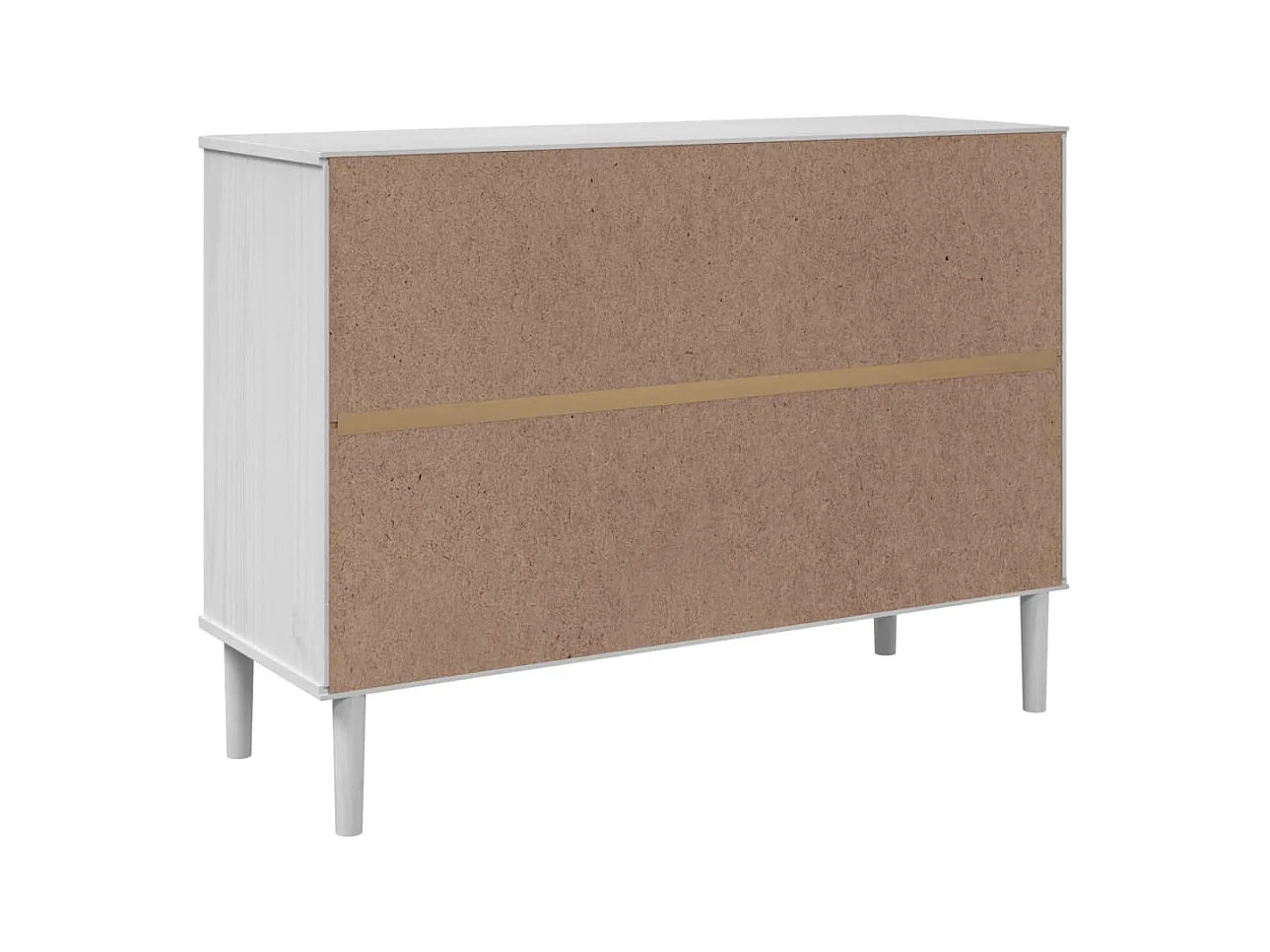 bahut commode armoire bois blanche 112 x 40 x 80 cm 02_0036223