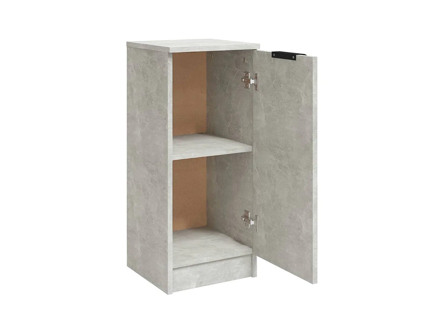 Buffet aparador cômoda armário unidade de armazenamento organizador cozinha sala salas conjunto de 2 30 x 30 x 70 cm madeira trabalhada cinza 02_0036841