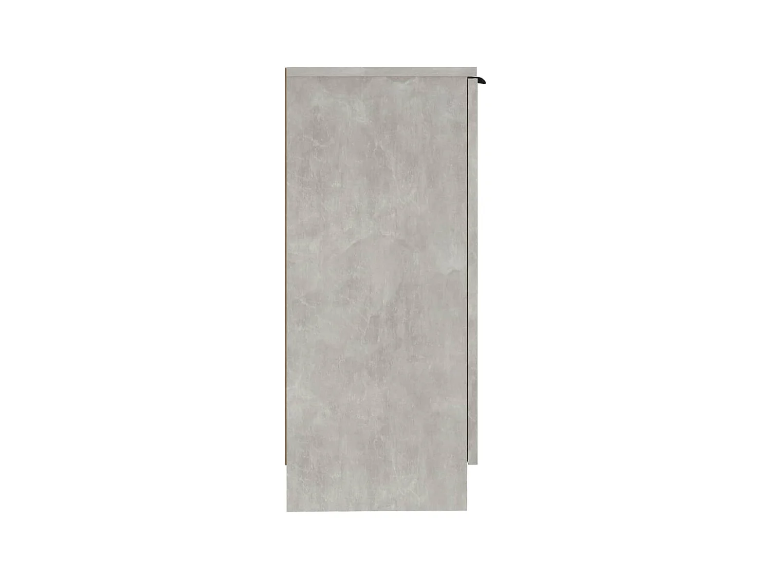 Buffet aparador cômoda armário unidade de armazenamento organizador cozinha sala salas conjunto de 2 30 x 30 x 70 cm madeira trabalhada cinza 02_0036841