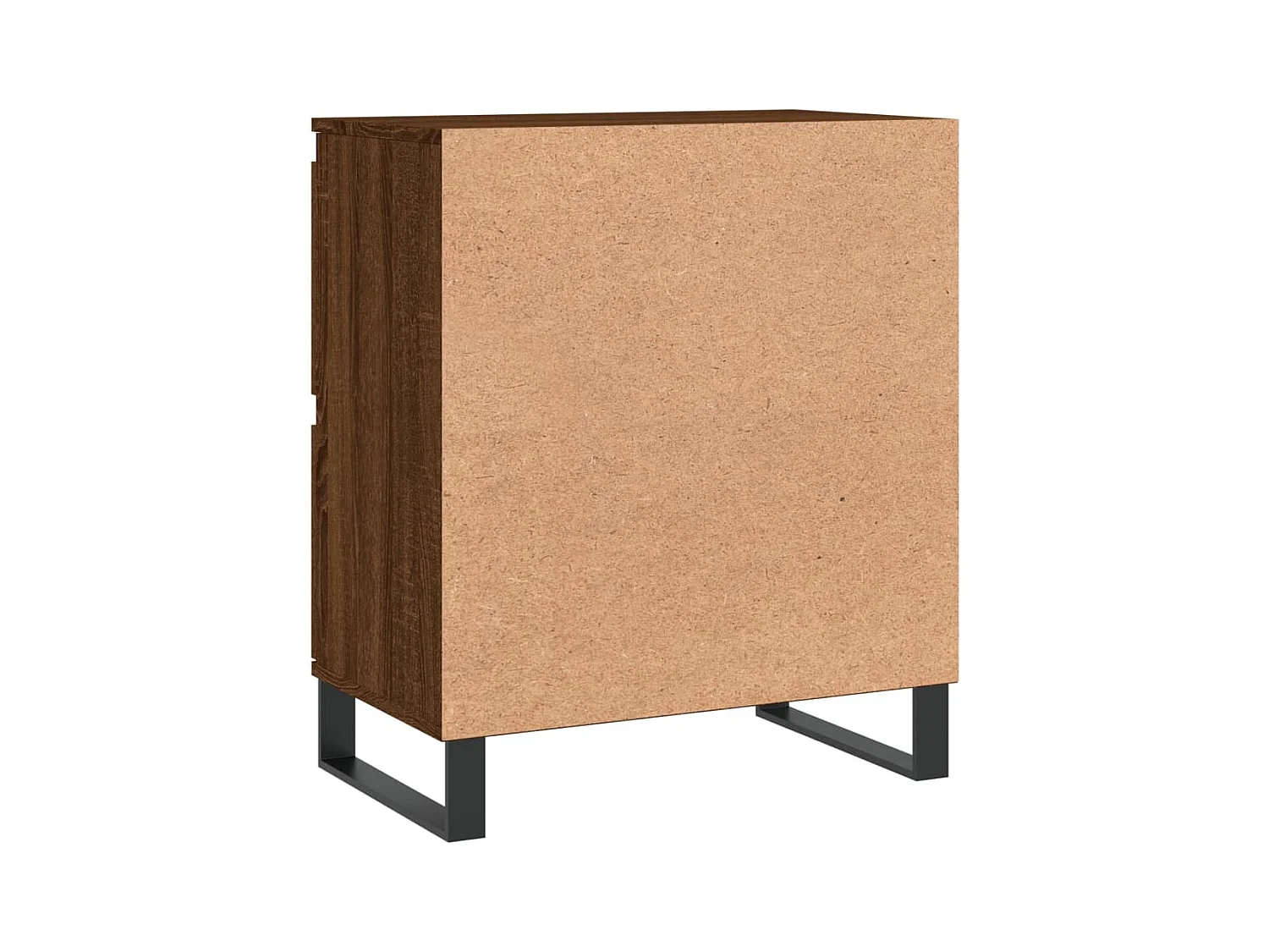 Buffet aparador cômoda armário unidade de armazenamento organizador cozinha sala sala 60 x 35 x 70 cm madeira trabalhada marrom 02_0031291