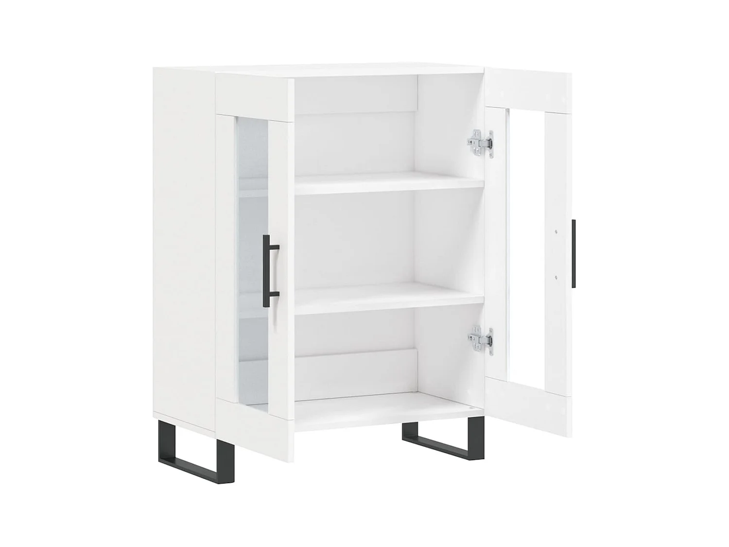 bahut commode armoire bois blanche 69.5 x 34 x 90 cm 02_0030445