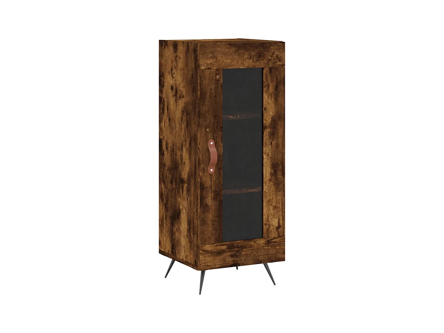 Aparador buffet cómoda mueble mueble de almacenaje organizador cocina salón salón 34,5 x 34 x 90 cm madera contrachapada marrón 02_0030898