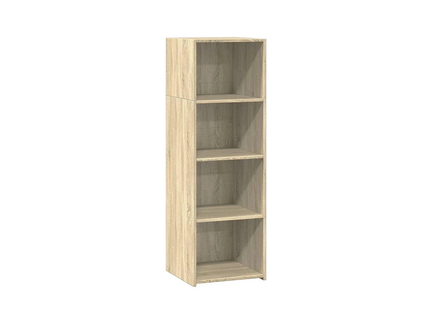 Buffet aparador cômoda armário organizador de unidade cozinha sala sala Sonoma 40 x 41 x 124 cm madeira trabalhada marrom 02_0031566