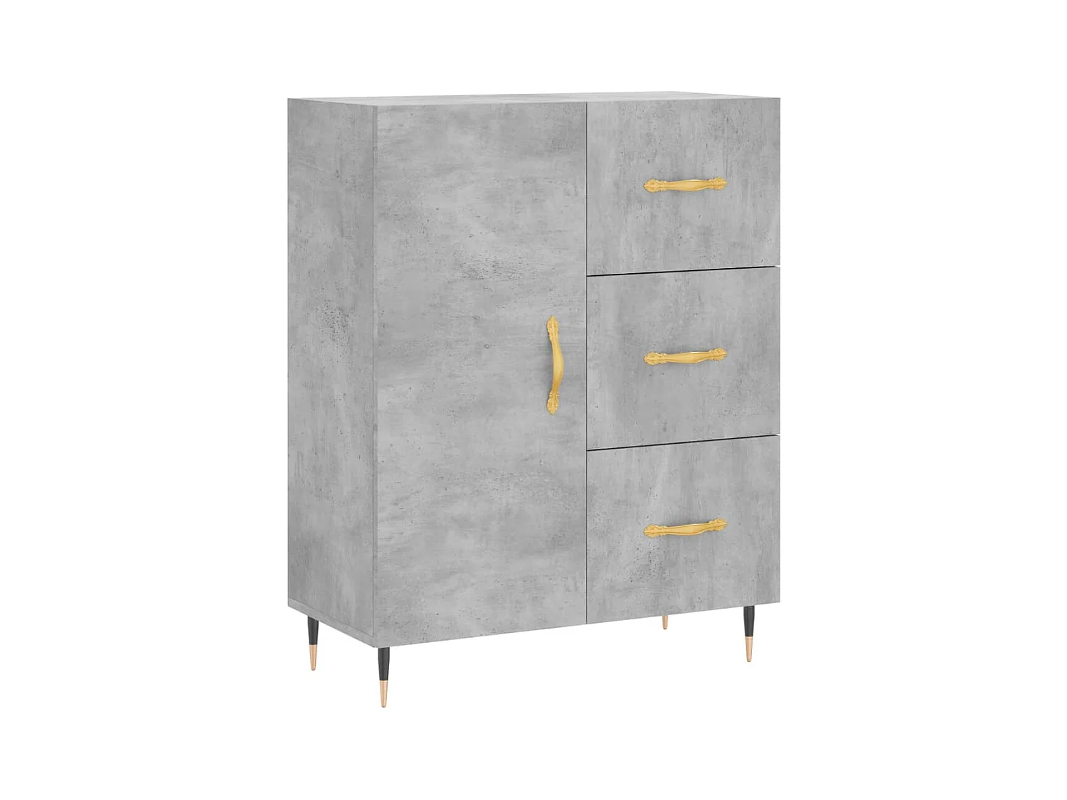 bahut commode armoire bois marron 69.5 x 34 x 180 cm 02_0034565