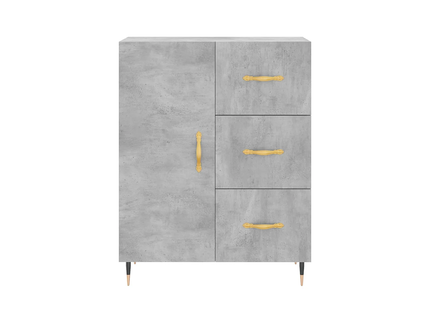 bahut commode armoire bois marron 69.5 x 34 x 180 cm 02_0034565