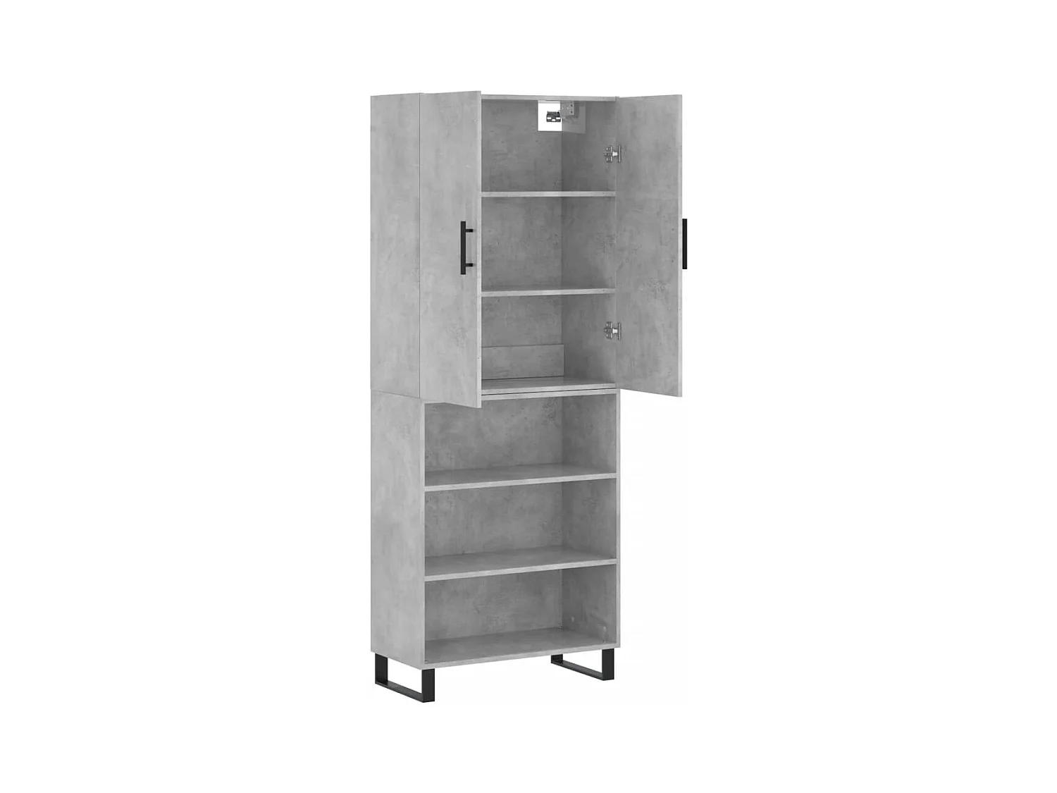 bahut commode armoire bois marron 69.5 x 34 x 180 cm 02_0034670