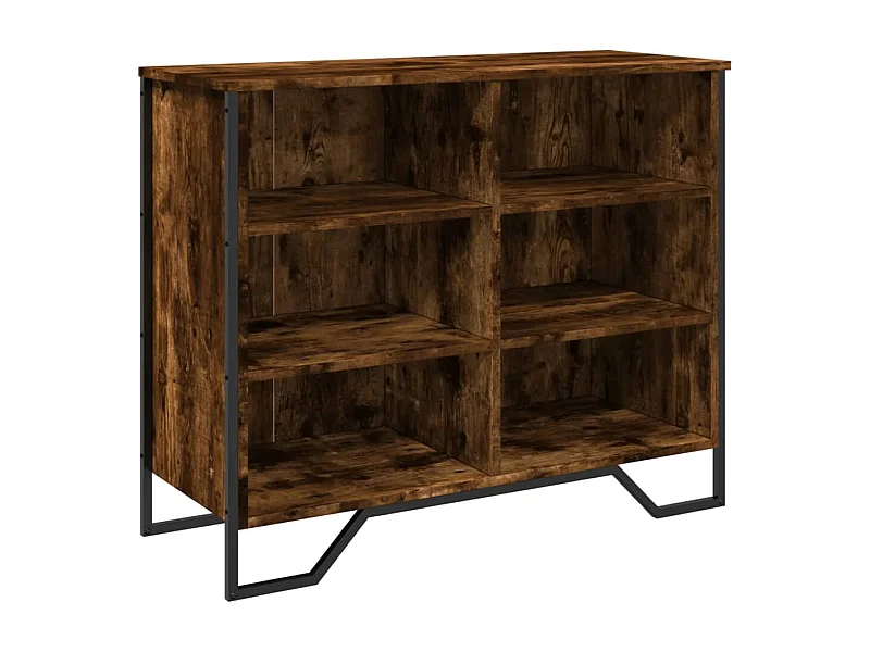 Aparador buffet cómoda mueble mueble de almacenaje organizador cocina salón salón 91 x 35,5 x 74,5 cm madera contrachapada marrón 02_0031134