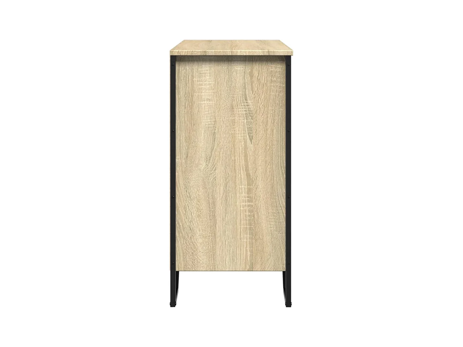 Aparador buffet cómoda armario unidad de almacenamiento organizador cocina salón salón Sonoma 78 x 35,5 x 74,5 cm madera contrachapada marrón 02_0031710