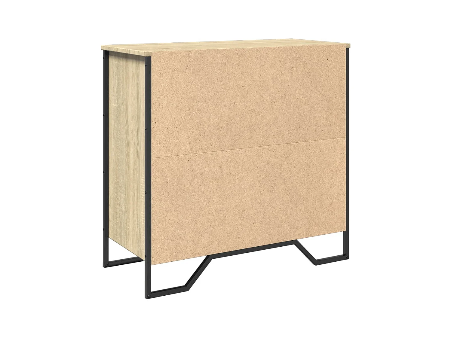 Aparador buffet cómoda armario unidad de almacenamiento organizador cocina salón salón Sonoma 78 x 35,5 x 74,5 cm madera contrachapada marrón 02_0031710