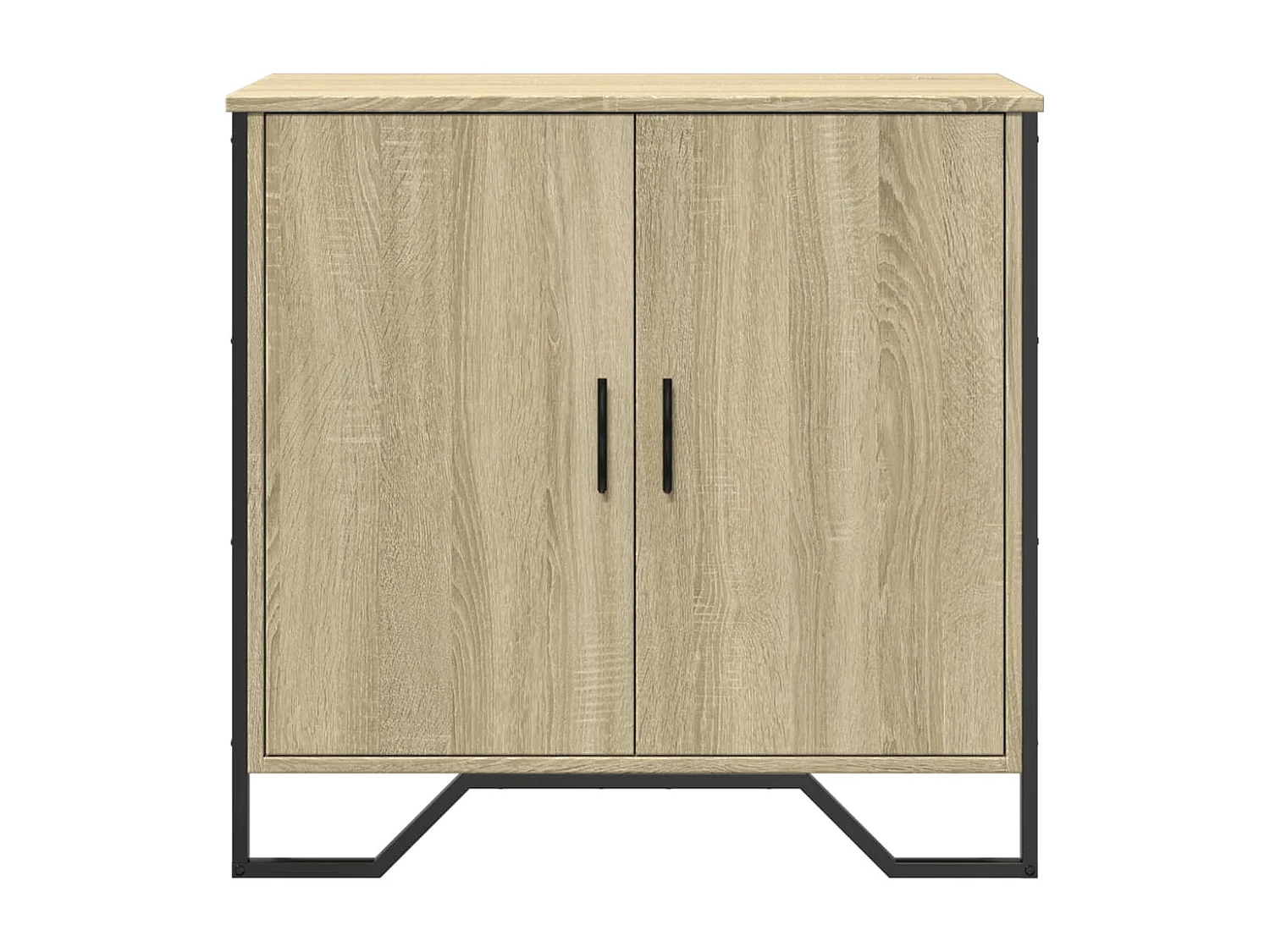 Credenza cassettiera cassettiera mobile contenitore organizer cucina soggiorno soggiorno Sonoma 78 x 35,5 x 74,5 cm derivati ​​del legno marrone 02_0031710