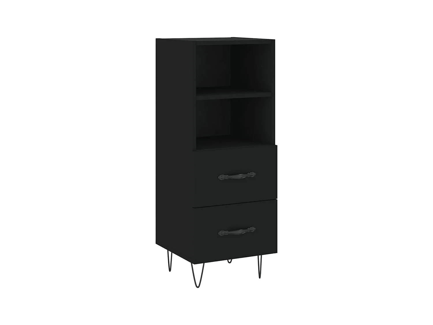 bahut commode armoire bois marron 34.5 x 34 x 90 cm 02_0035910