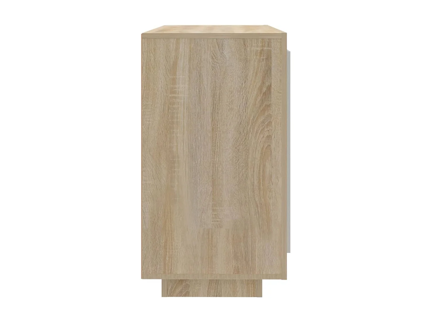 Credenza cassettiera cassettiera mobile contenitore organizer cucina soggiorno soggiorno Sonoma 80 x 40 x 75 cm derivati ​​del legno marrone 02_0031722