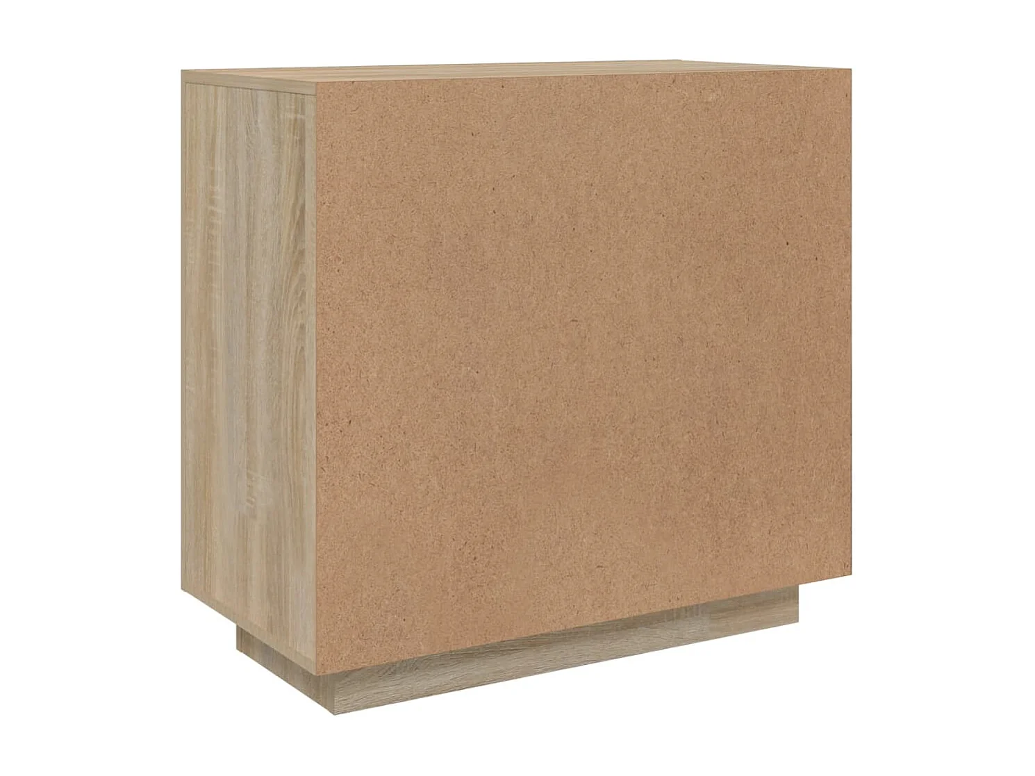 Credenza cassettiera cassettiera mobile contenitore organizer cucina soggiorno soggiorno Sonoma 80 x 40 x 75 cm derivati ​​del legno marrone 02_0031722