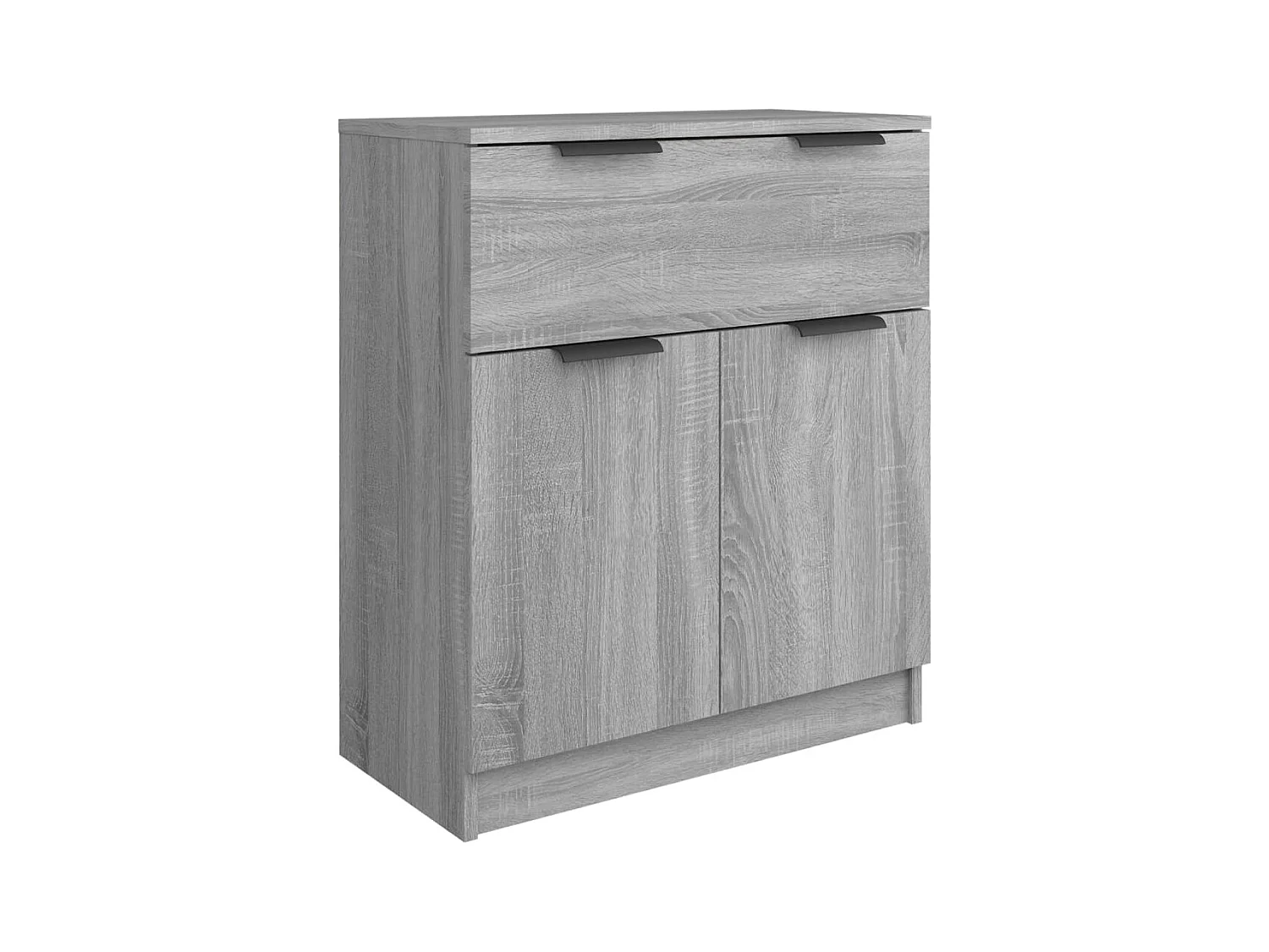 Credenza buffet cassettiera mobile contenitore organizer cucina soggiorno salonsonoma 60 x 30 x 70 cm pannelli compositi grigio 02_0036378