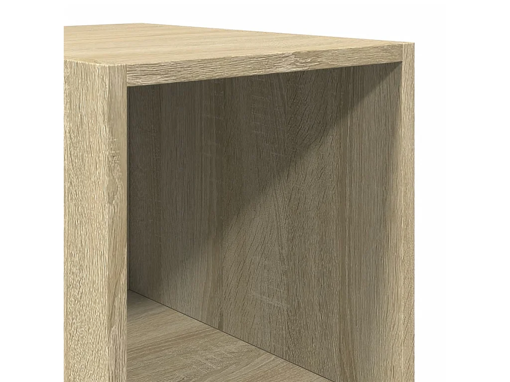 Aparador cômoda armário armário organizador cozinha sala sala alta Sonoma 30 x 41 x 185 cm madeira trabalhada marrom 02_0033937