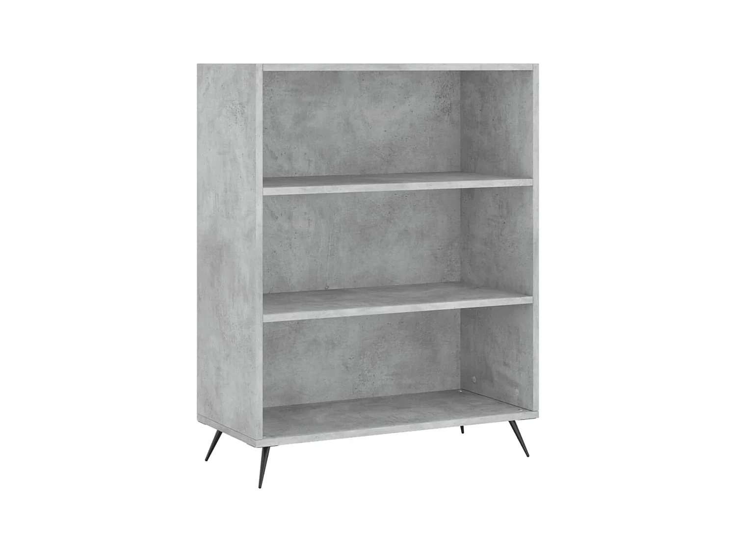 Credenza buffet cassettiera mobile contenitore organizer cucina soggiorno soggiorno 69,5 x 32,5 x 180 cm derivati ​​del legno grigio 02_0032001