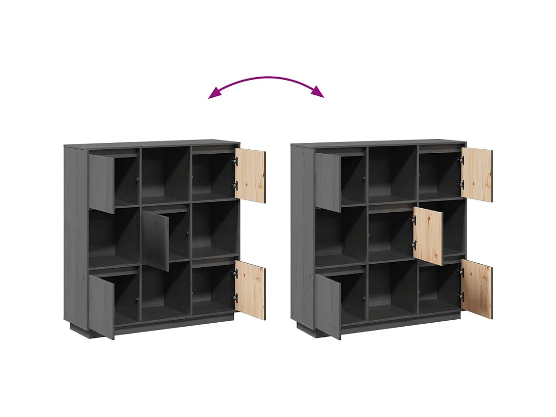 bahut commode armoire bois marron 110.5 x 35 x 117 cm 02_0031773