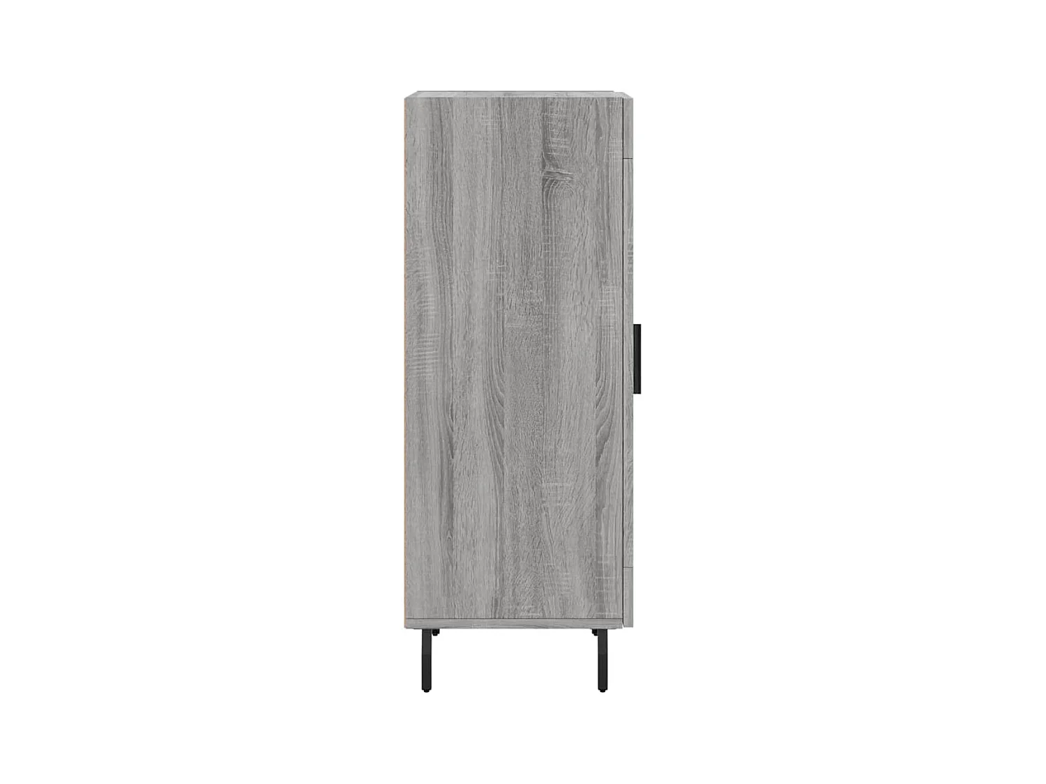 Credenza cassettiera cassettiera mobile contenitore organizer cucina soggiorno soggiorno Sonoma 34,5 x 34 x 90 cm derivati ​​del legno grigio 02_0036324