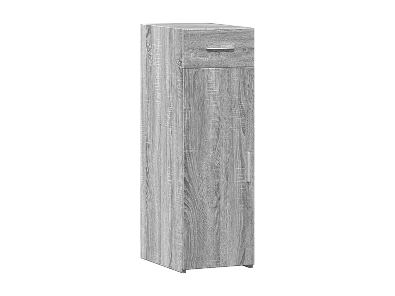 Credenza buffet cassettiera mobile contenitore organizer cucina soggiorno salonsonoma 30 x 42,5 x 93 cm pannelli compositi grigio 02_0036293