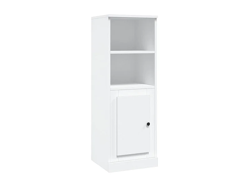 Aparador buffet cómoda armario mueble organizador cocina salón salón alto 36 x 35,5 x 103,5 cm madera contrachapada blanco 02_0032437