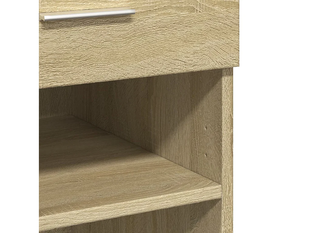 Aparador buffet cómoda armario unidad de almacenamiento organizador cocina salón salón Sonoma 80 x 42,5 x 93 cm madera contrachapada marrón 02_0031723