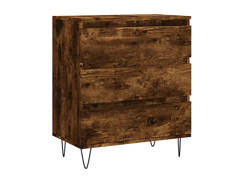 Credenza buffet cassettiera mobile contenitore organizer cucina soggiorno soggiorno 60 x 35 x 70 cm derivati ​​del legno marrone 02_0030993