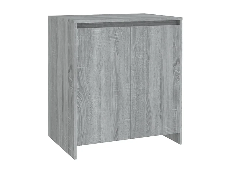 Credenza cassettiera mobile contenitore organizer cucina soggiorno soggiorno Sonoma 70 x 41 x 75 cm derivati ​​del legno grigio 02_0036518