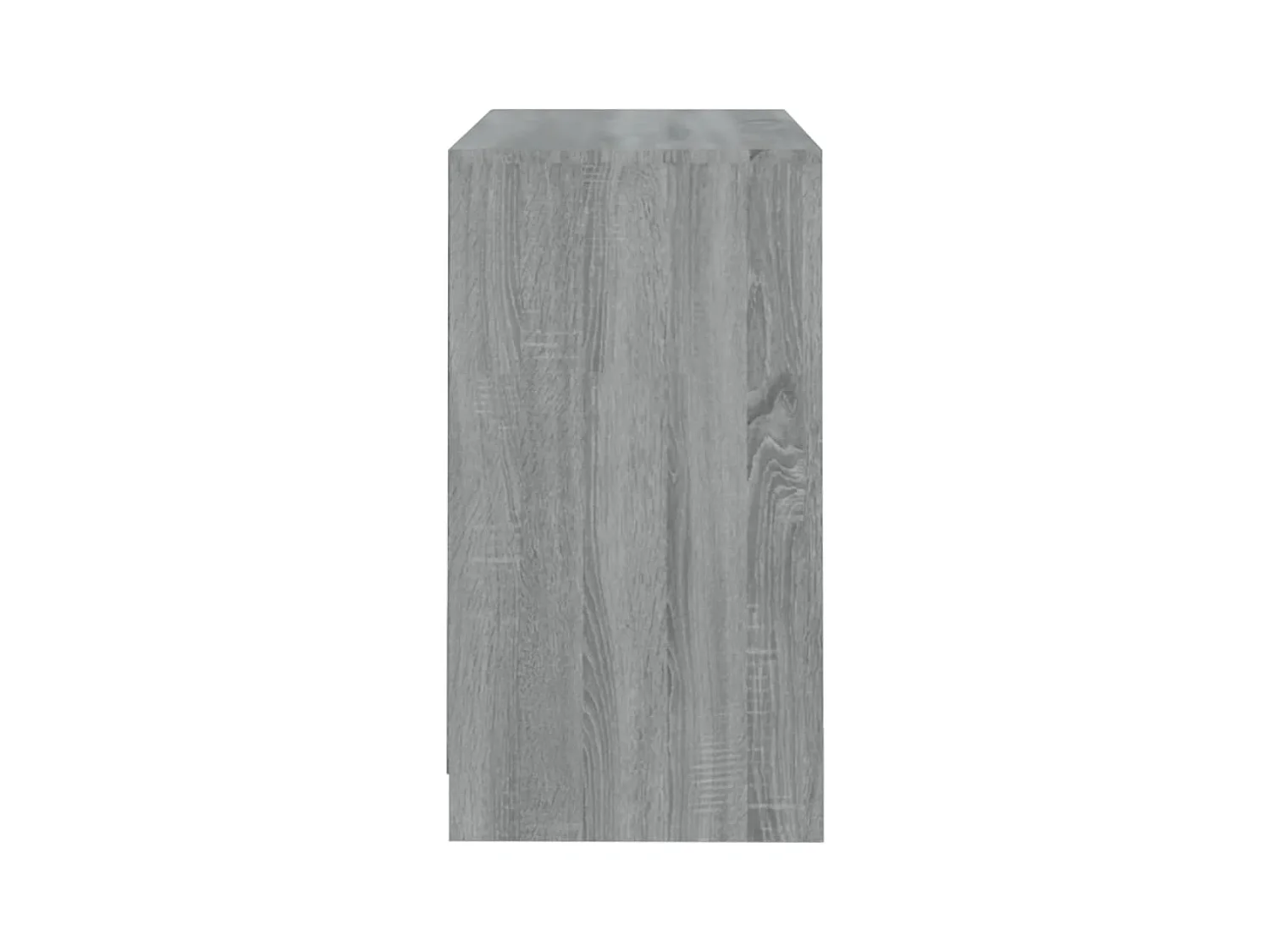 Credenza cassettiera mobile contenitore organizer cucina soggiorno soggiorno Sonoma 70 x 41 x 75 cm derivati ​​del legno grigio 02_0036518