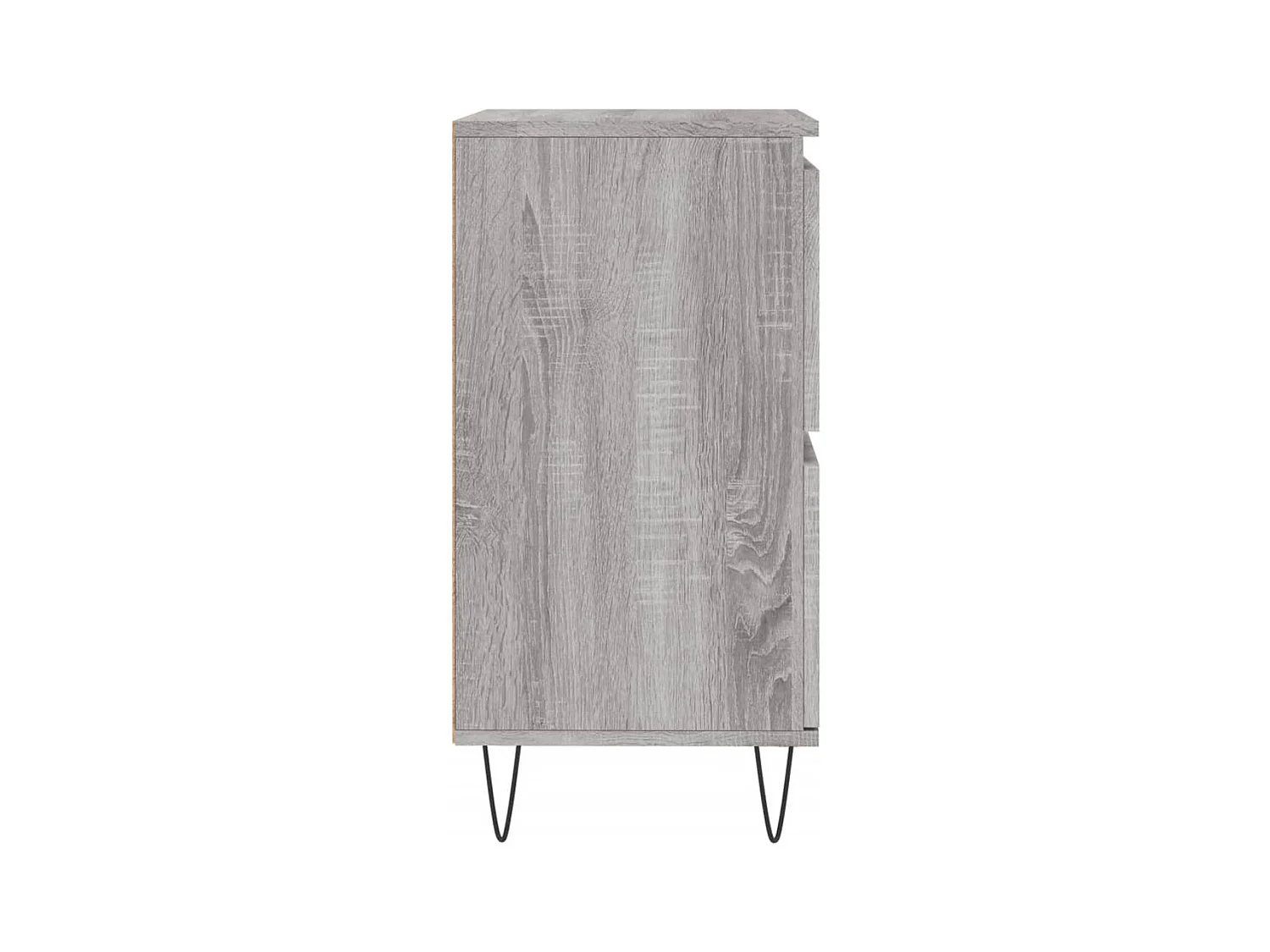 Aparador buffet cómoda armario unidad de almacenamiento organizador cocina salón salonsonoma 60 x 35 x 70 cm madera contrachapada gris 02_0036404