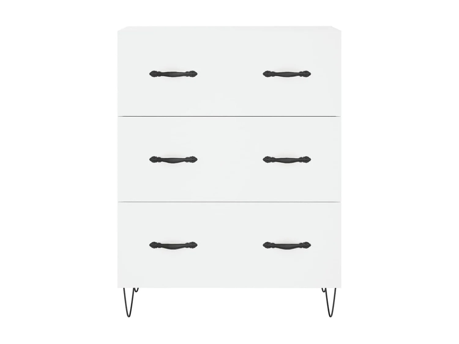 bahut commode armoire bois blanche 69.5 x 34 x 180 cm 02_0032732