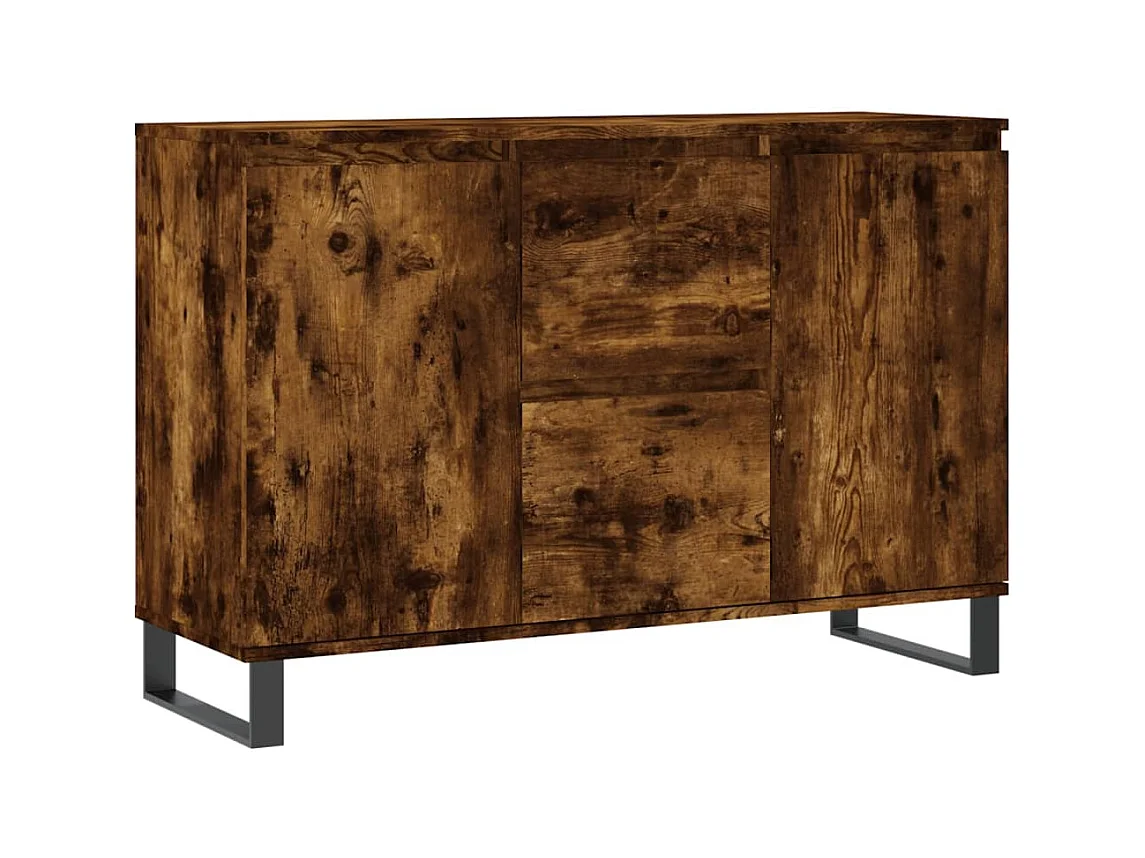 bahut commode armoire bois marron 104 x 35 x 70 cm 02_0030858