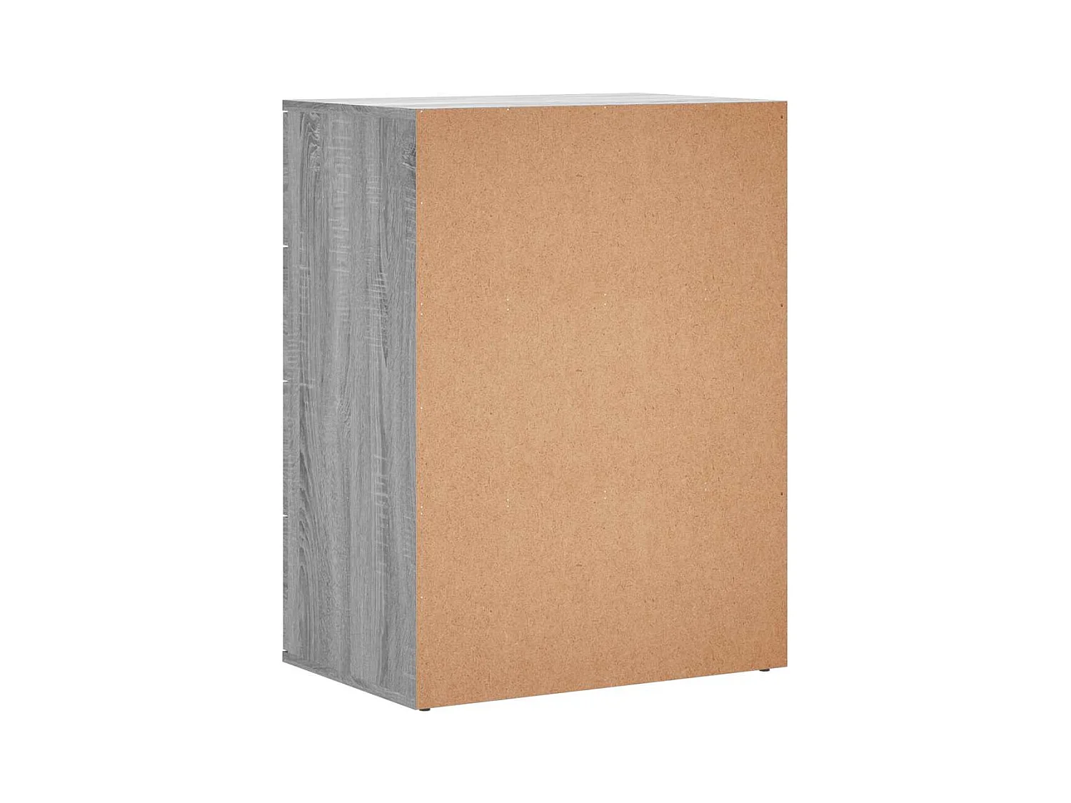 Aparador cómoda cómoda armario mueble organizador cocina salón salón Sonoma 60 x 39 x 80 cm madera contrachapada gris 02_0036418