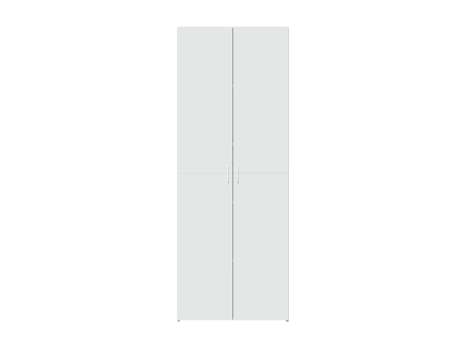Aparador buffet cómoda armario mueble organizador cocina salón salón alto 70 x 42,5 x 185 cm madera contrachapada blanco 02_0032766