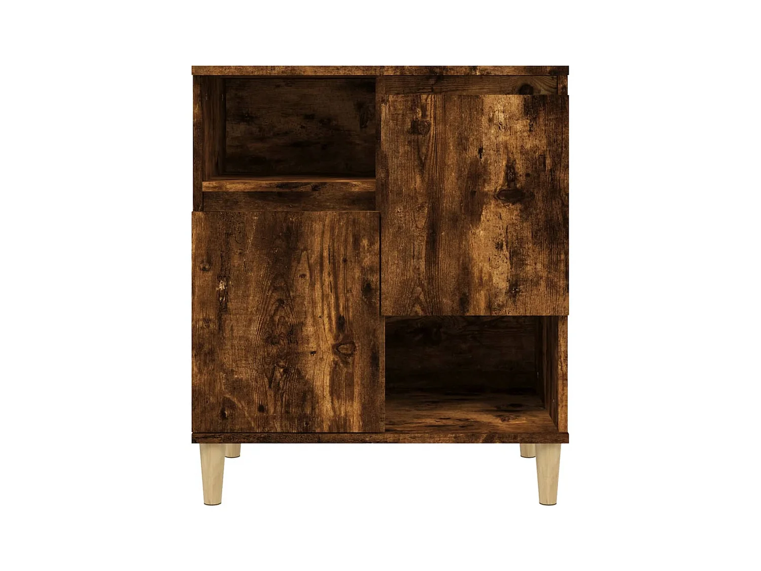 Credenza cassettiera cassettiera mobile contenitore organizer cucina soggiorno soggiorno 60 x 35 x 70 cm derivati ​​del legno marrone 02_0030987